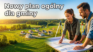 Plan ogólny gminy Długosiodło: 8,58% obszaru pod zabudowę, potencjał wzrostu z 7 do 20 tysięcy mieszkańców