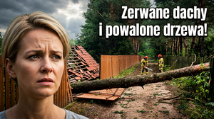 Nawałnica w powiecie wyszkowskim. Zerwane dachy, drzewa i przerwy w dostawach prądu