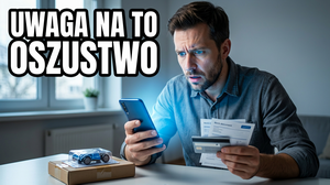 Oszustwo na portalu sprzedażowym: tablica za 15 zł i strata blisko 10 tys. zł