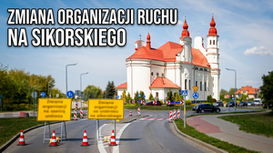 Czasowa organizacja ruchu na ul. gen. Władysława Sikorskiego w Wyszkowie od 26 sierpnia 2026