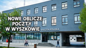 Zmiana koloru elewacji budynku poczty w Wyszkowie. Pomarańczowy musiał ustąpić