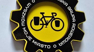 Nowy magnes na lodówkę Wyszkowskiej Grupy Rowerowej Wyszków Moje Miasto