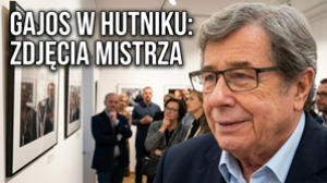 Janusz Gajos wystawa fotografii WOK Hutnik Wyszków – niezwykłe spotkanie z legendą kina