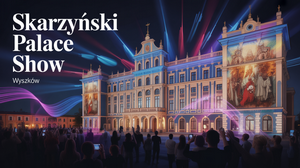 Multimedialny pokaz 3D na Pałacu Skarżyńskich w Wyszkowie - historia miasta ożyła w świetle i dźwięku