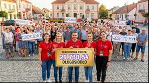 Rekordowa Zbiórka Wielkiej Orkiestry Świątecznej Pomocy w Długosiodle
