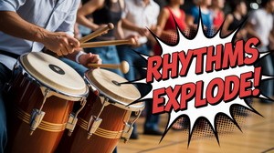 Flashmob Sylaby w latynowskich rytmach - Relacja