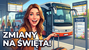 Świąteczny Rozkład Jazdy Autobusów Wyszków Warszawa na Weekend Wielkanocny