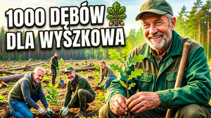 Odnowa lasu Wyszków: 1000 dębów po wiatrołomach 2025