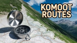 Odkryj aplikację komoot do planowania tras i rejestrowania aktywności