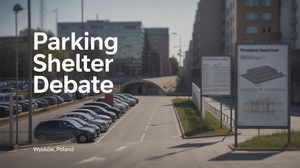 Parking publiczny z schronem Wyszków - Kluczowa debata o lokalizacji inwestycji