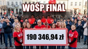 34. Finał WOŚP w Wyszkowie: Kwota 190 346,94 zł zebrana dzięki otwartym sercom!