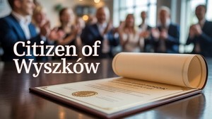 Tytuł Honorowej Obywatelki Wyszkowa dla Irena Zdunek