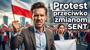 Protest Przedsiębiorców Przeciwko Systemowi SENT – 13 Maja 2026 w Warszawie