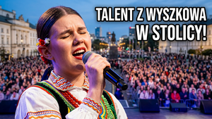 Alicja Szczęsna koncert Warszawa - Talent z Wyszkowa na Placu Piłsudskiego