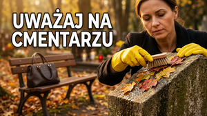 Bezpieczeństwo na cmentarzu podczas sprzątania grobów