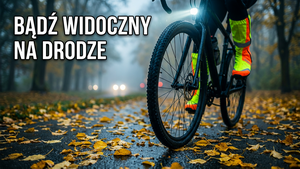 Bezpieczeństwo rowerzystów jesienią na drogach i trasach