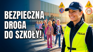 Bezpieczna droga do szkoły: lekcja policji w Wyszkowie