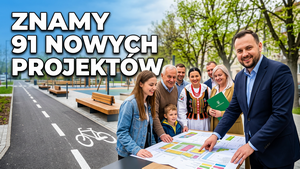 Budżet obywatelski Mazowsza: 91 projektów za 30 mln zł