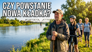 Kładka pieszo-rowerowa w Wyszkowie. Mieszkańcy chcą bezpiecznej przeprawy nad Bugiem