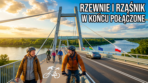 Most na Narwi łączący gminy Rzewnie i Rząśnik połączył brzegi, powiaty i ludzi