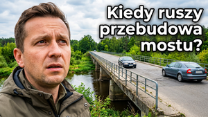 Przebudowa mostu na Liwcu w Kamieńczyku: pieniądze na projekt dopiero we wrześniu