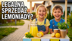 Sprzedaż lemoniady przez dzieci – co mówią przepisy GIS w 2026 roku
