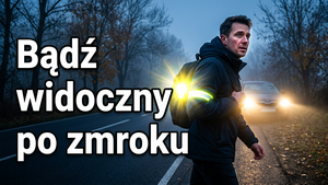 Widoczność po zmroku – odblaski ratują życie