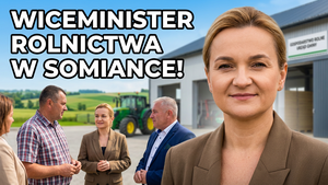 Wizyta Wiceminister Rolnictwa i Rozwoju Wsi w Gminie Somianka