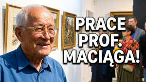 Wystawa prac prof. Ludwika Maciąga w WOK „Hutnik”
