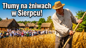 Żniwa w Muzeum Wsi Mazowieckiej w Sierpcu – 7 Tysięcy Odwiedzających na Tradycyjnym Święcie Plonów